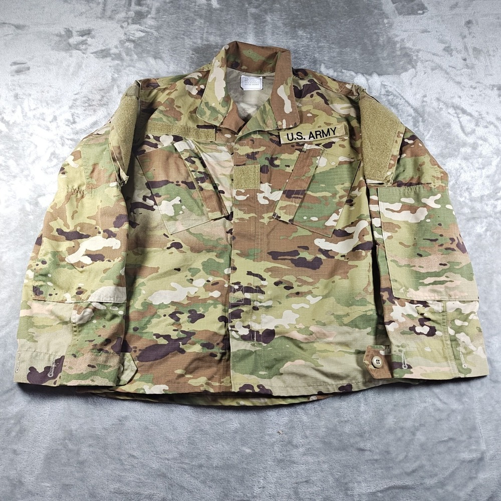 USGI Combat Coat Mens Small X Short OCP Camo Multicam Army Field Jacket Ripstop
